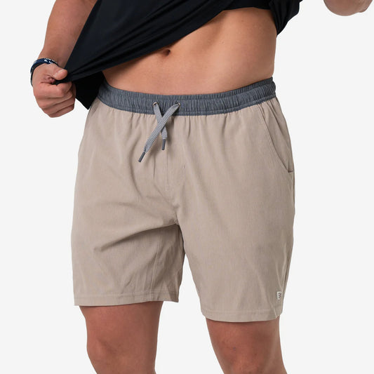 Athletic Short - Heather Khaki - Venado Camo Liner