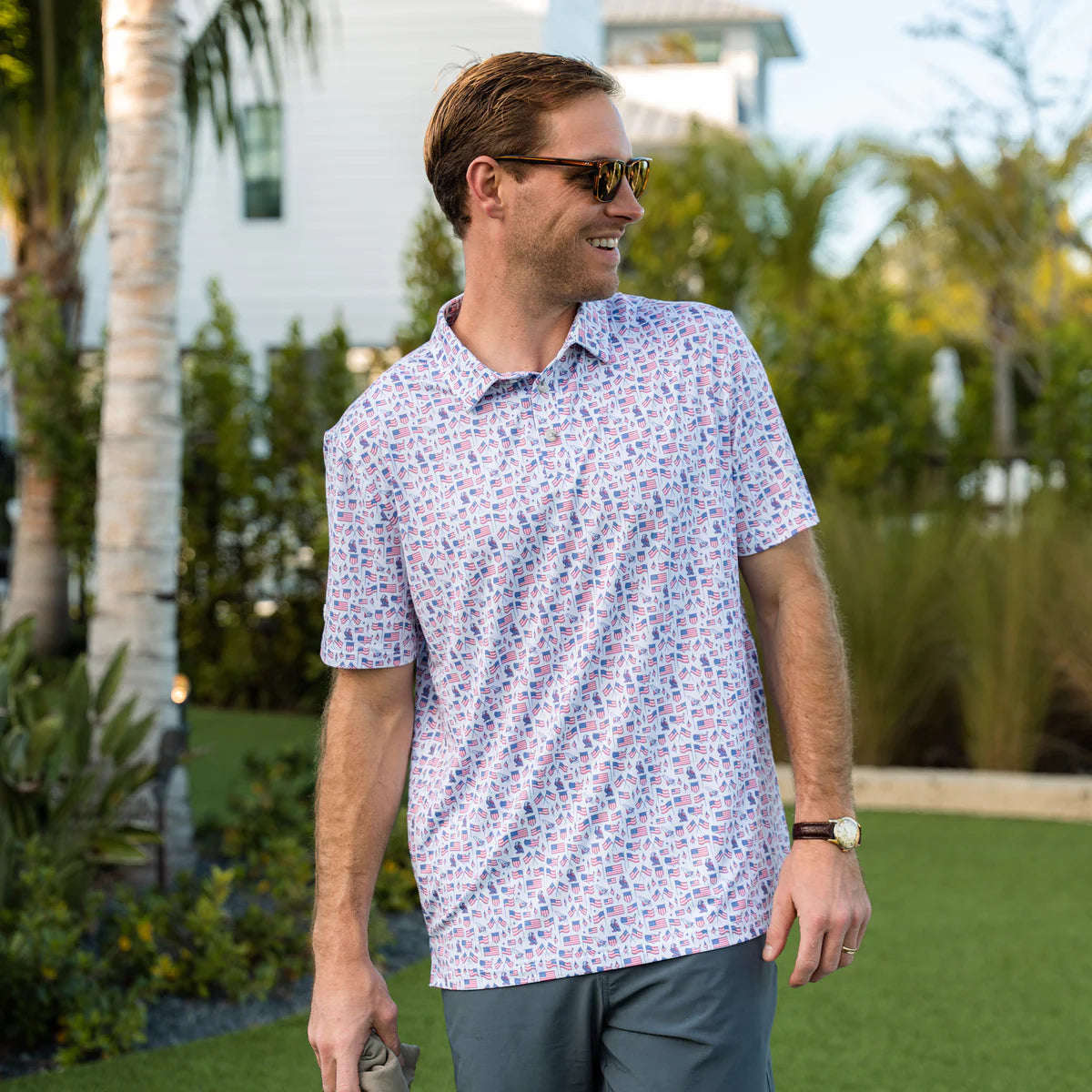Performance Polo - Old Glory
