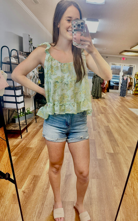 Jasmine Tiered Tank Top**FINAL SALE**