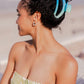 Open Hair Clip in Poolside