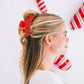 Classic Hair Clip in Rudolph Red
