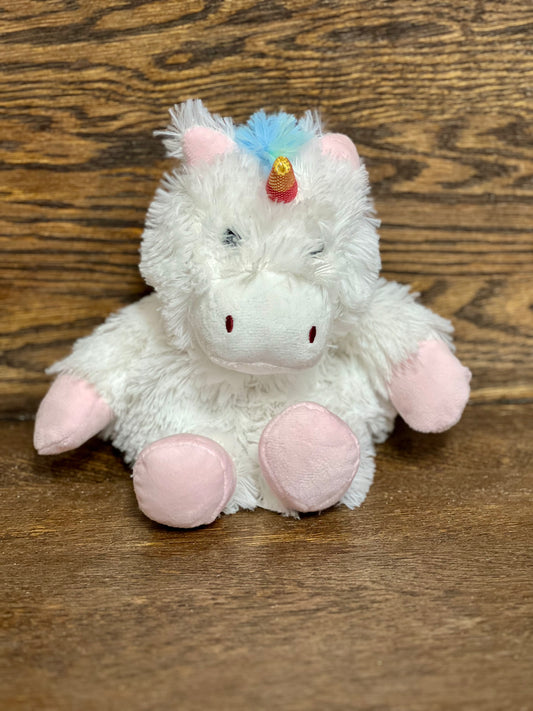 White Unicorn Junior Warmies