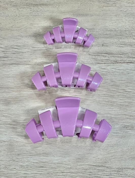 Classic Hair Clip in Springtime Sparkle