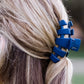 Classic Hair Clip in Midnight Rain