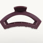 Open Hair Clip in Burgundy Bliss