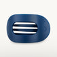 Flat Round Hair Clip in Midnight Rain