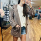 Deanna Cardigan in Cocoa