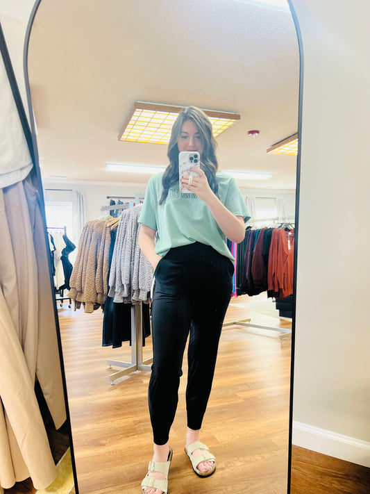 Lulu Active Joggers in Black**FINAL SALE**