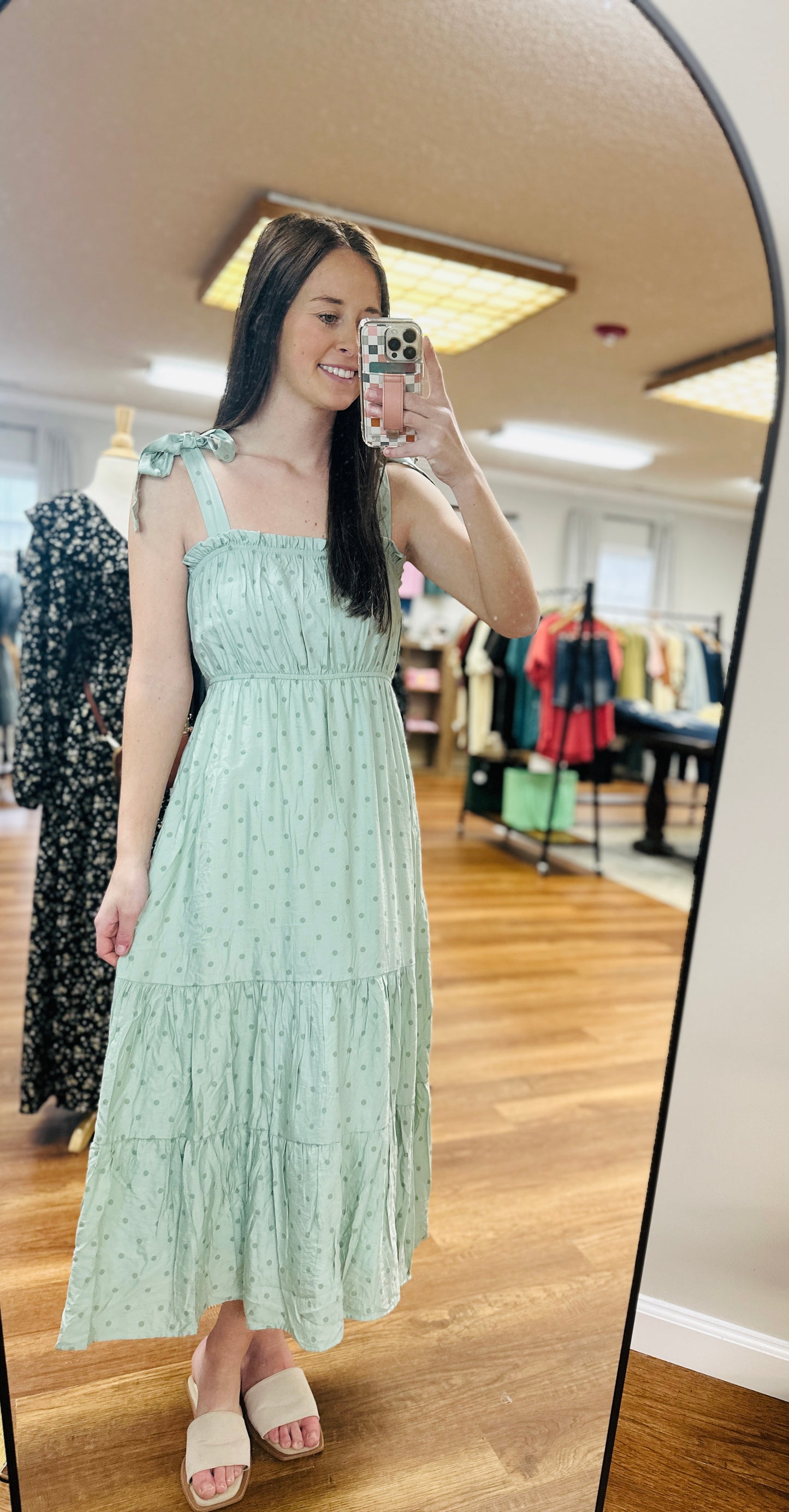 Saige Polka Dot Dress**FINAL SALE**