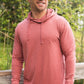 Performance Hoodie - Heather Brick
