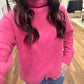 Fuzzy Textured Top in Pink**FINAL SALE**