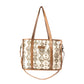 Mesa Flight Tote Bag In Brown & Gray