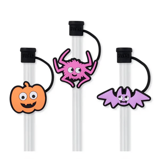 SWEET AND SPOOKY Straw Toppers