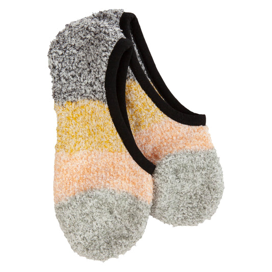 Cozy Colorblock Footsie in Black Multi**FINAL SALE**