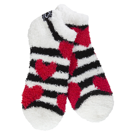 Heart Stripes Cozy Low