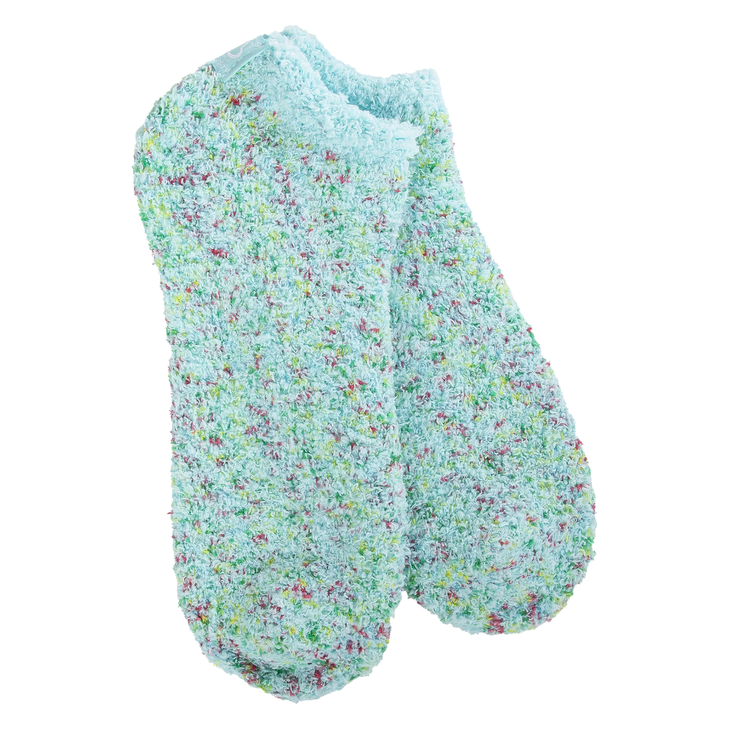 Aqua Blue Confetti Cozy Low