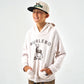 Youth - Fleece Hoodie - Whitetail Deer - Heather Oatmeal