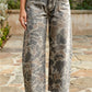 Camo Barrel Jeans