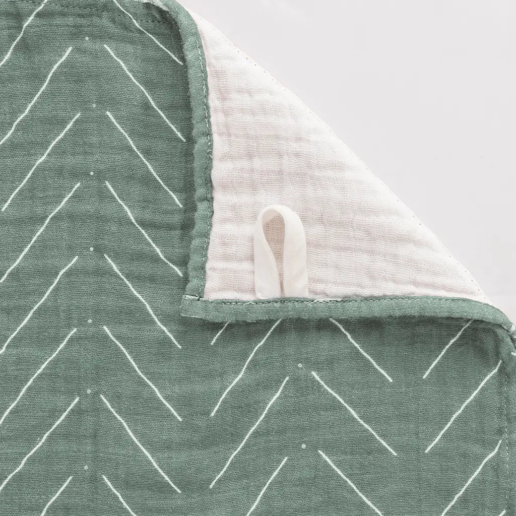 Breastfeeding Boss™ in Sage Mudcloth