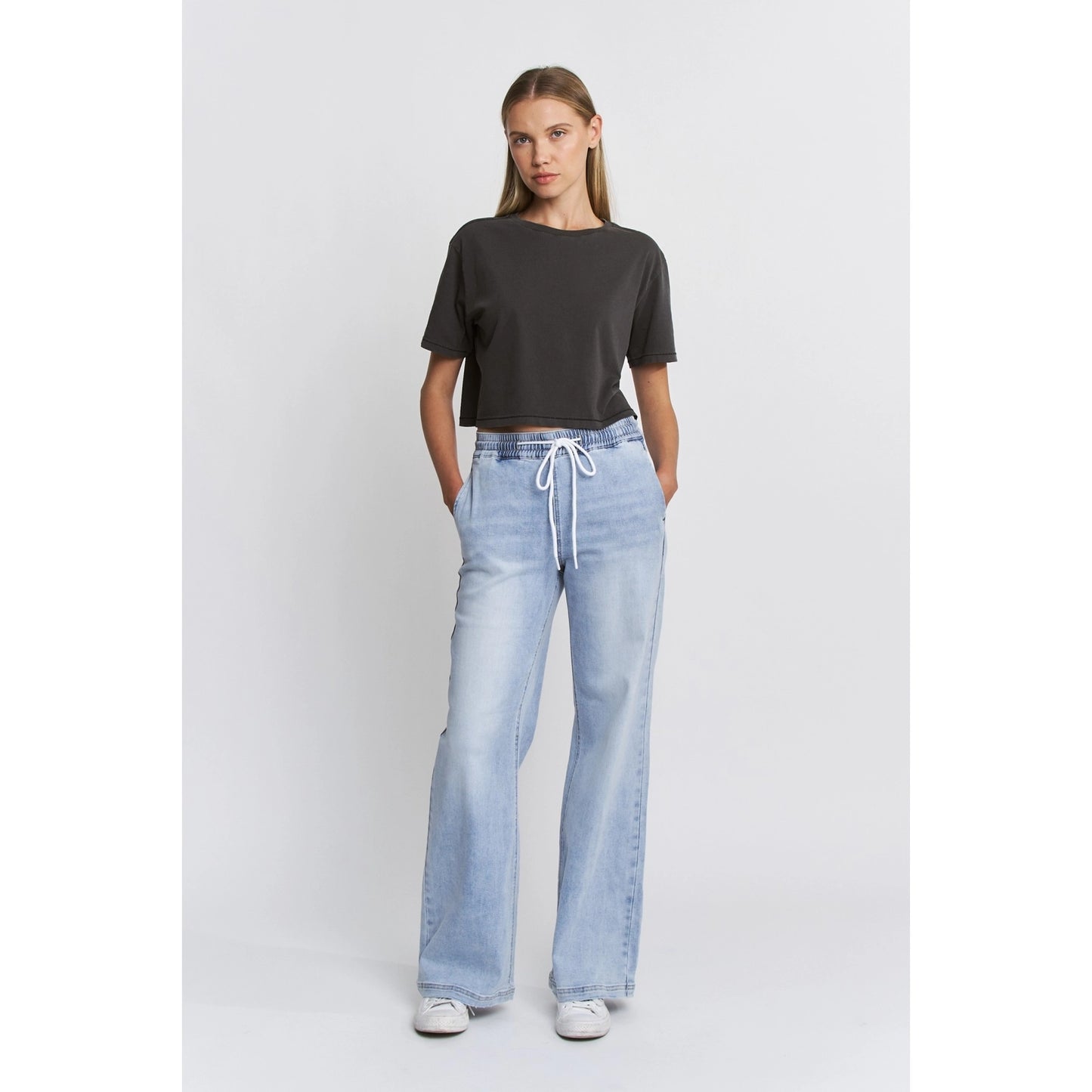 Maxon High Rise Wide Leg Jogger