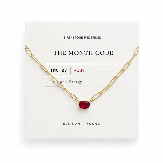 The Birthstone Necklace-July