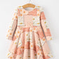Thanksgiving Patchwork Girls Dress