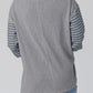 Striped Top-Gray Blue
