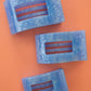 Rectangle Flat Hair Clip-Blue Lagoon