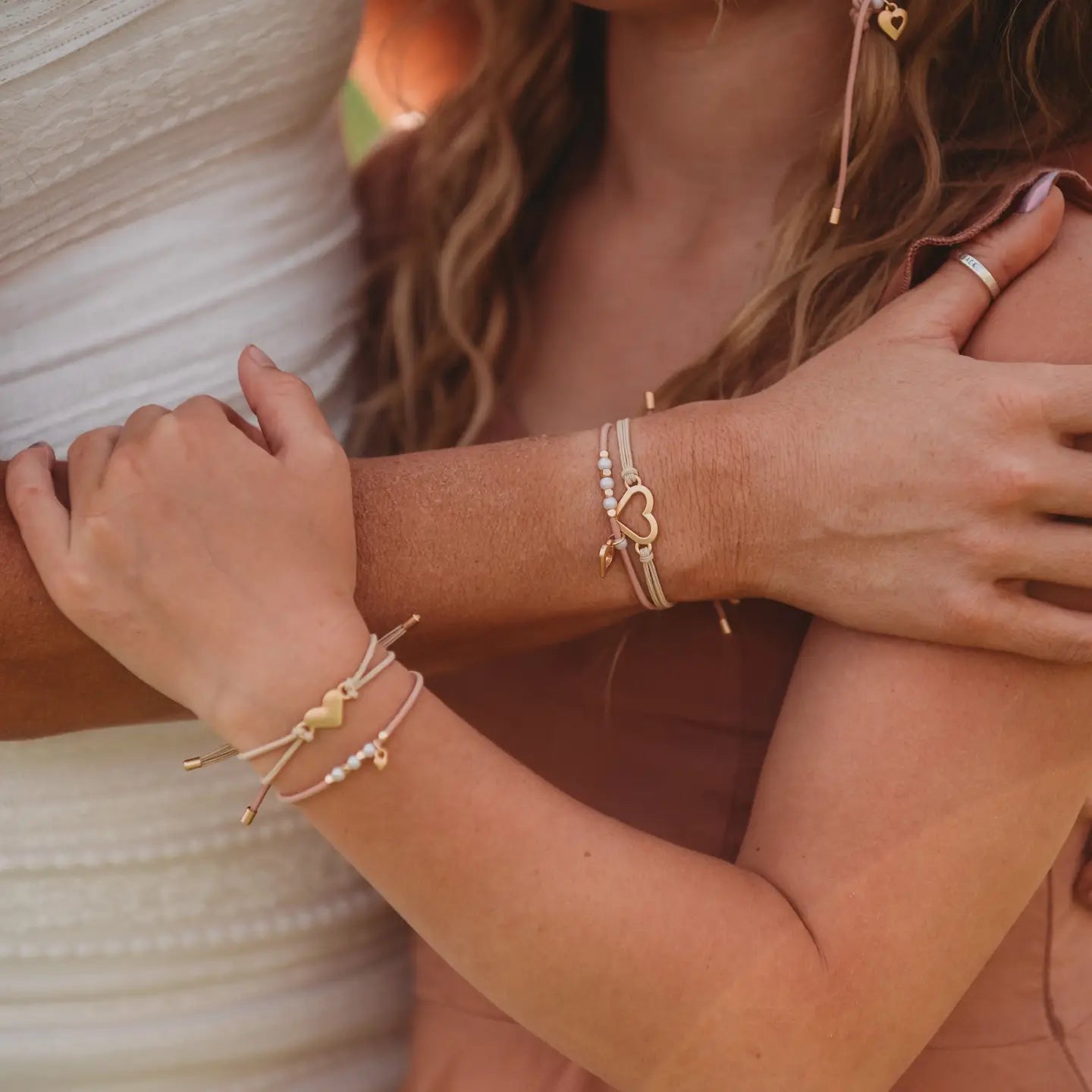 "Mother/Daughter" Hair Tie Bracelets