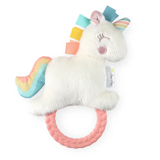 Ritzy Rattle Pal™ Plush Rattle Pal with Teether-Unicorn
