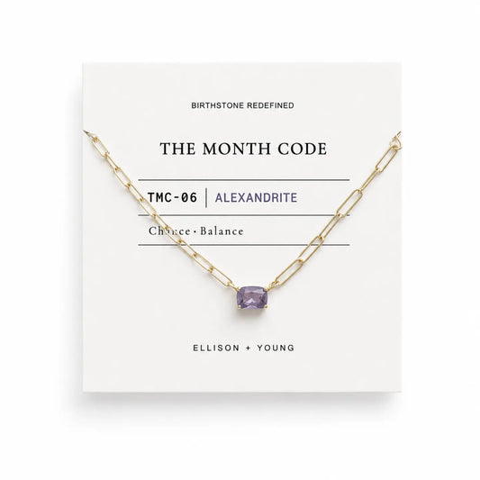 The Birthstone Necklace-June