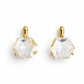 Prism Drop Earrings-Clear