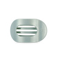 Round Flat Hair Clip-Dew Drop