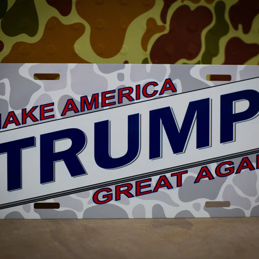 Trump Plate Tag