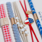 "Free" Patriotic Hair Tie Bracelets