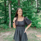 Moment of Romance Romper in Black**FINAL SALE**
