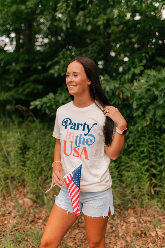 Party in the USA graphic tee