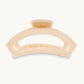 Open Hair Clip in Almond Beige**FINAL SALE**