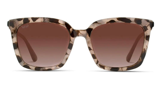 MADISON in Blush Pink Tortoise / Gradient Brown Lens