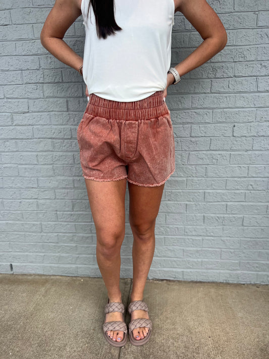 Willow Washed Twill Shorts