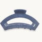 Open Hair Clip in Denim