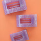 Rectangle Flat Hair Clip-Lavender Mist