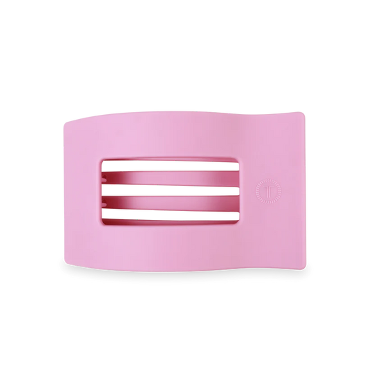 Rectangle Flat Hair Clip-Merry Pinkmas