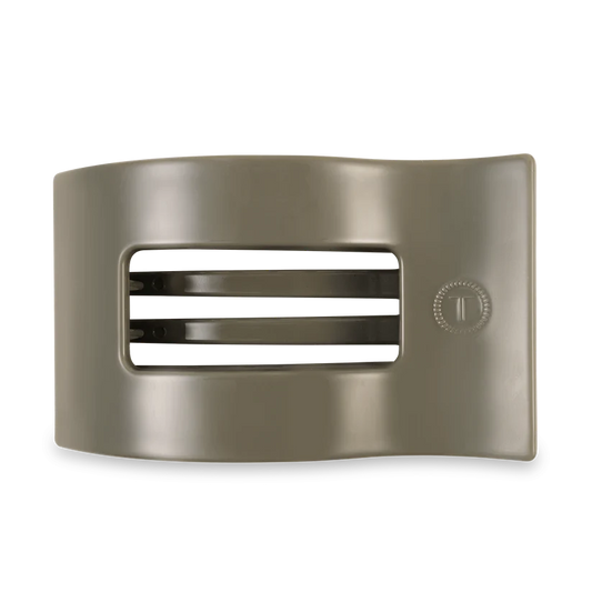 Flat Rectangle Hair CLip-Sage It Ain't So