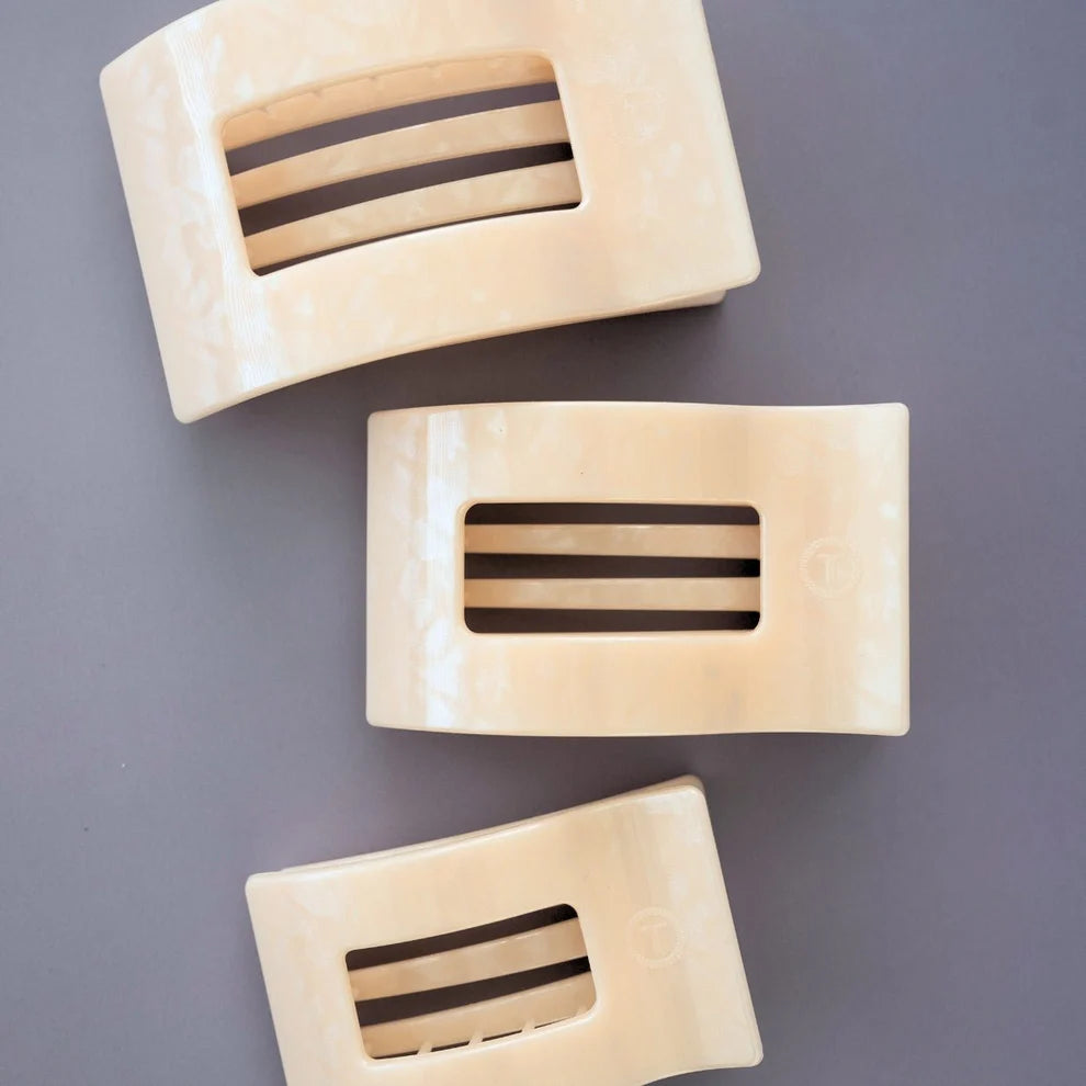 Flat Rectangle Hair Clip
