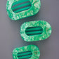 Round Flat Hair Clip-Spring Splash