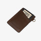 Vertical Wallet in Chocolate