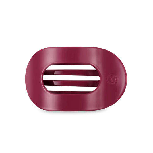 Flat Round Hair Clip-Wild Side
