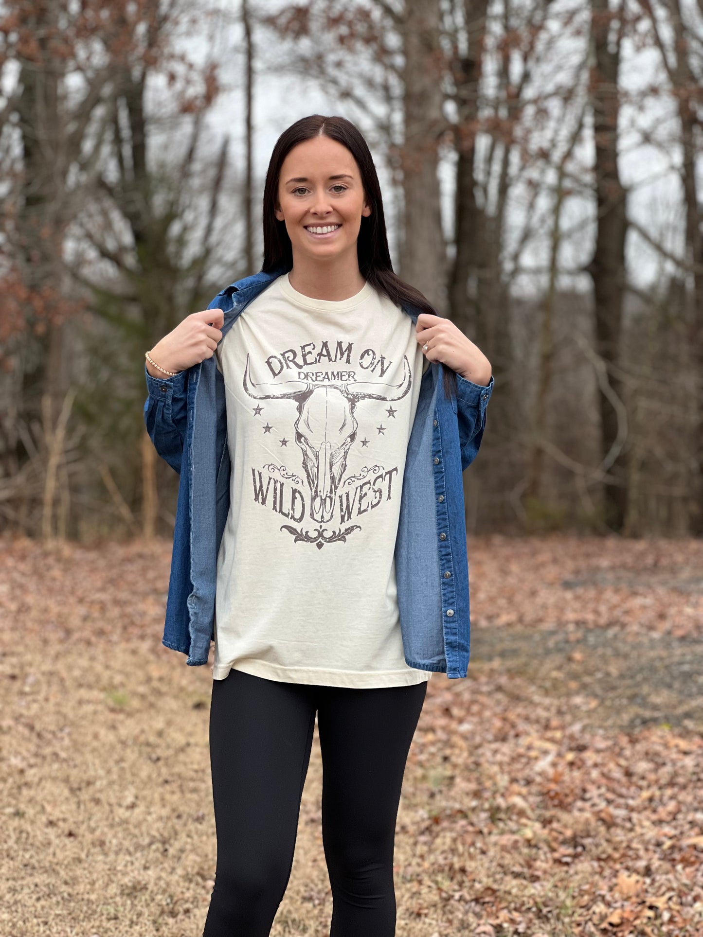 Dream On Wild West Graphic Tee**FINAL SALE**